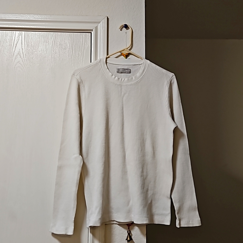 Everlane Organic Cotton Waffle Henley